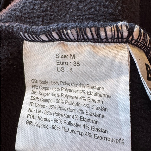 Bench Women’s dark navy velvety soft Full Zip Hoodie (medium) - Picture 5 of 6